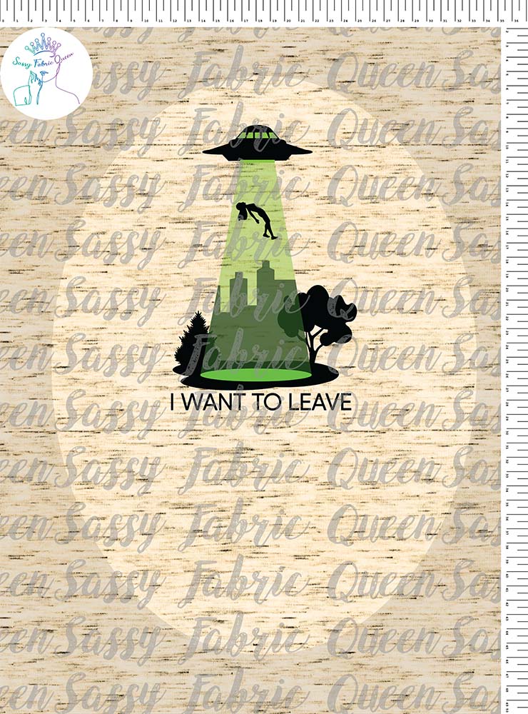 I Want To Leave Panel