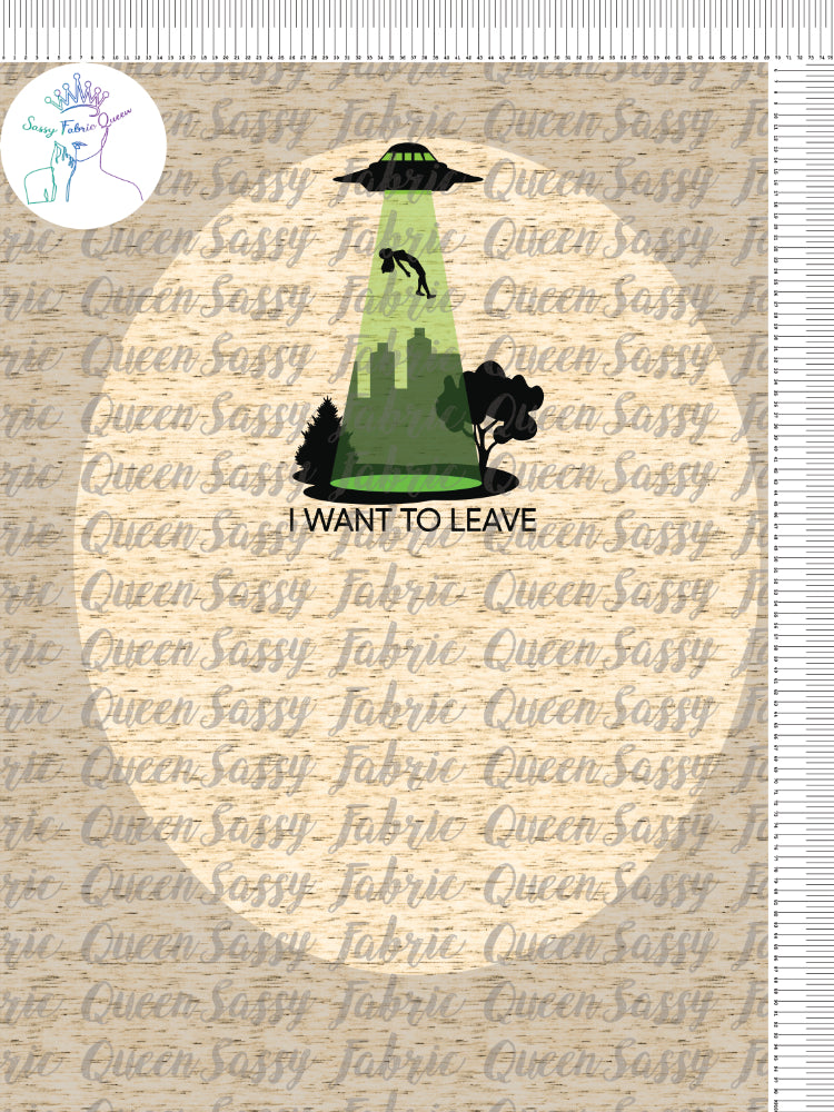 I Want To Leave Panel