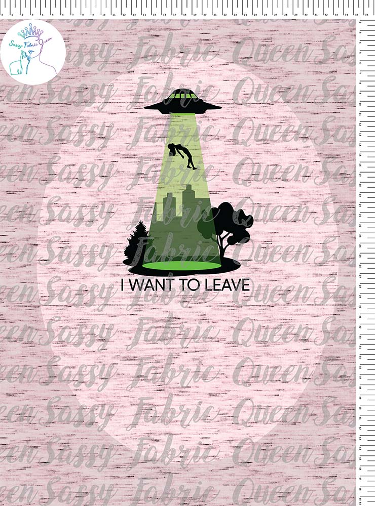 I Want To Leave Panel