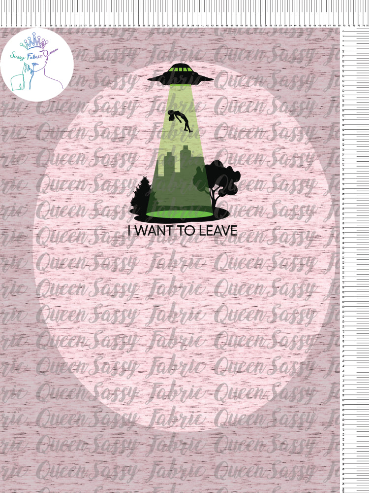 I Want To Leave Panel