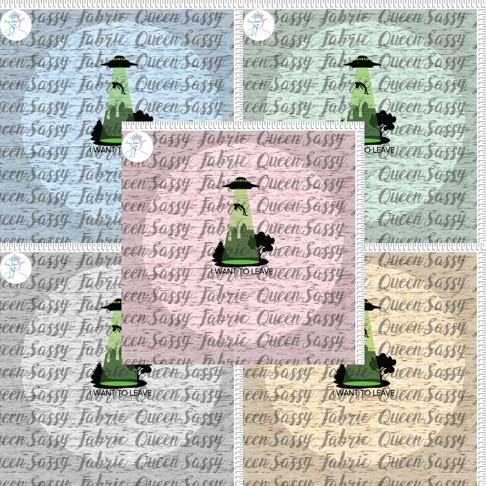 I Want To Leave Panel