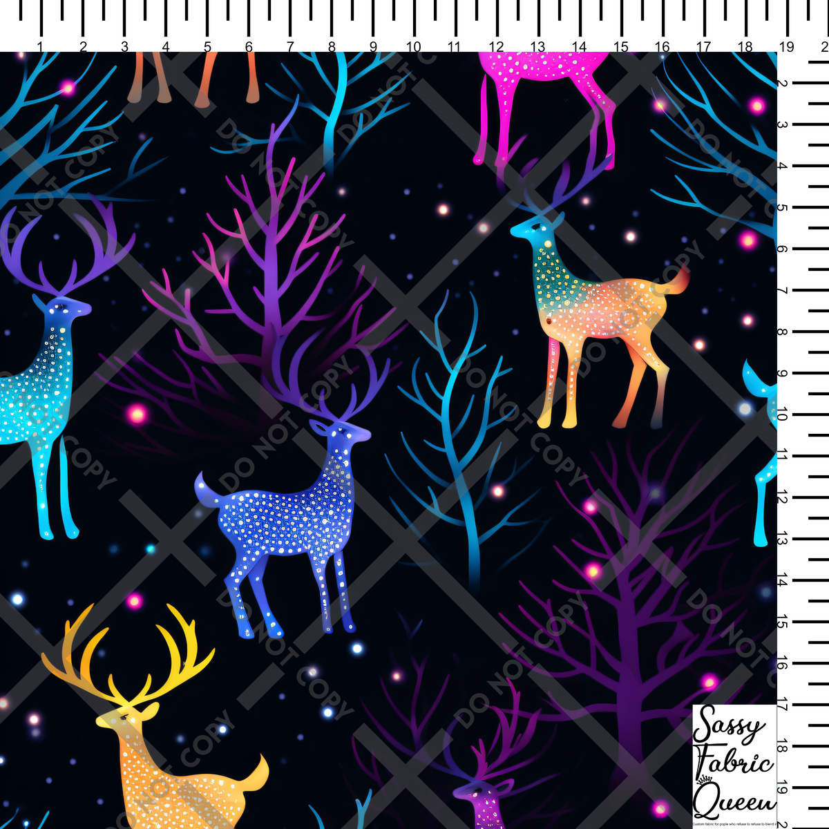 NeonBright Christmas Reindeer 002