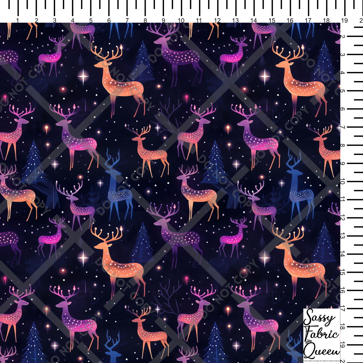 NeonBright Christmas Reindeer 005
