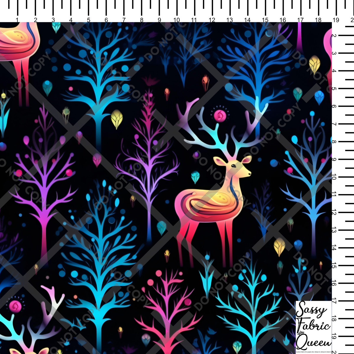 NeonBright Christmas Reindeer 006