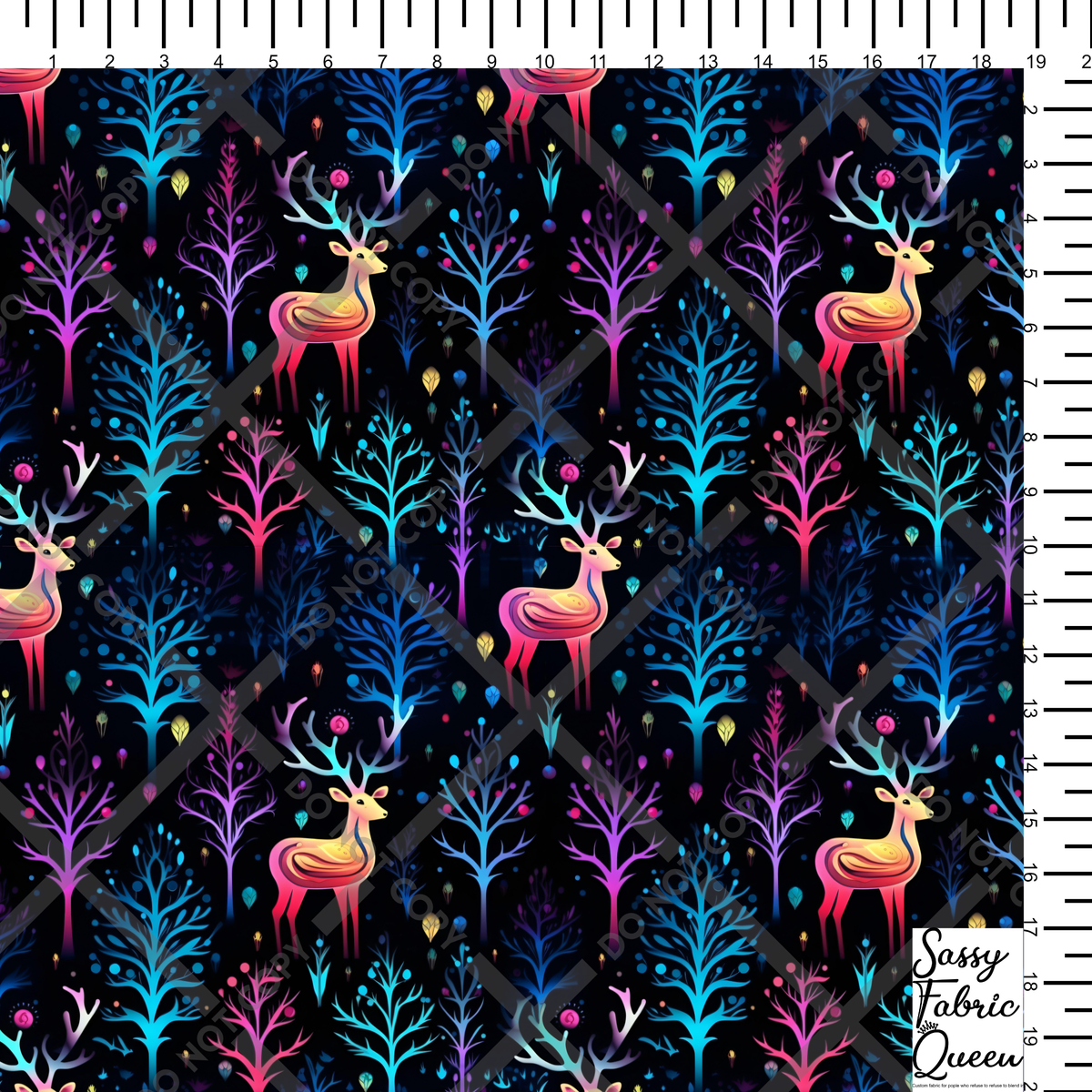 NeonBright Christmas Reindeer 006