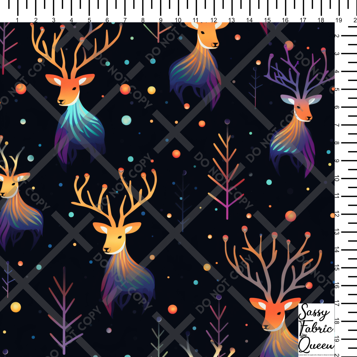 NeonBright Christmas Reindeer 007