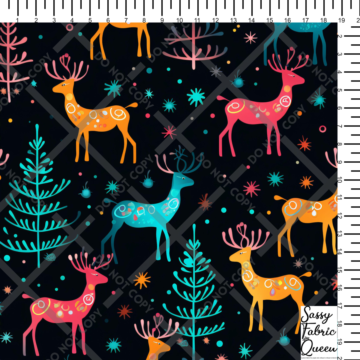 NeonBright Christmas Reindeer 009