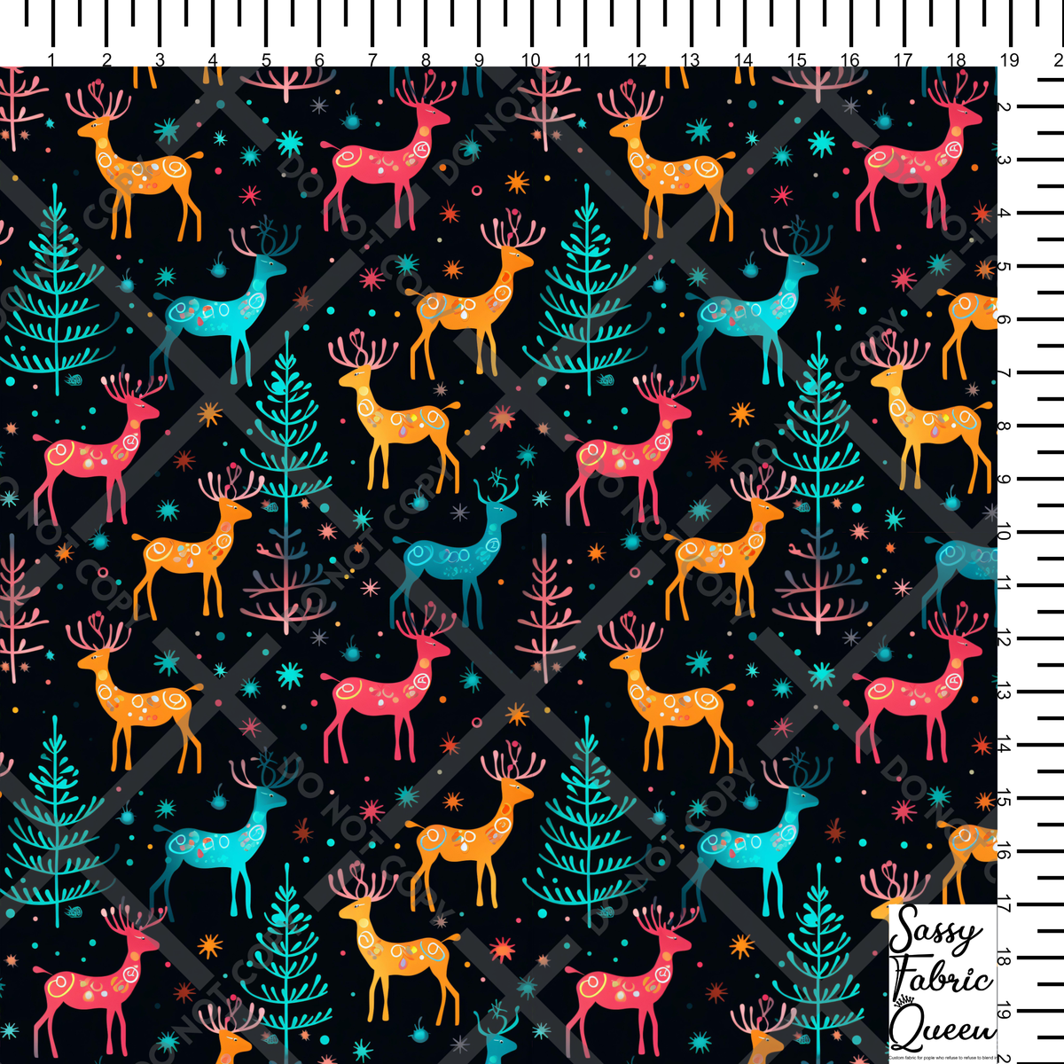 NeonBright Christmas Reindeer 009