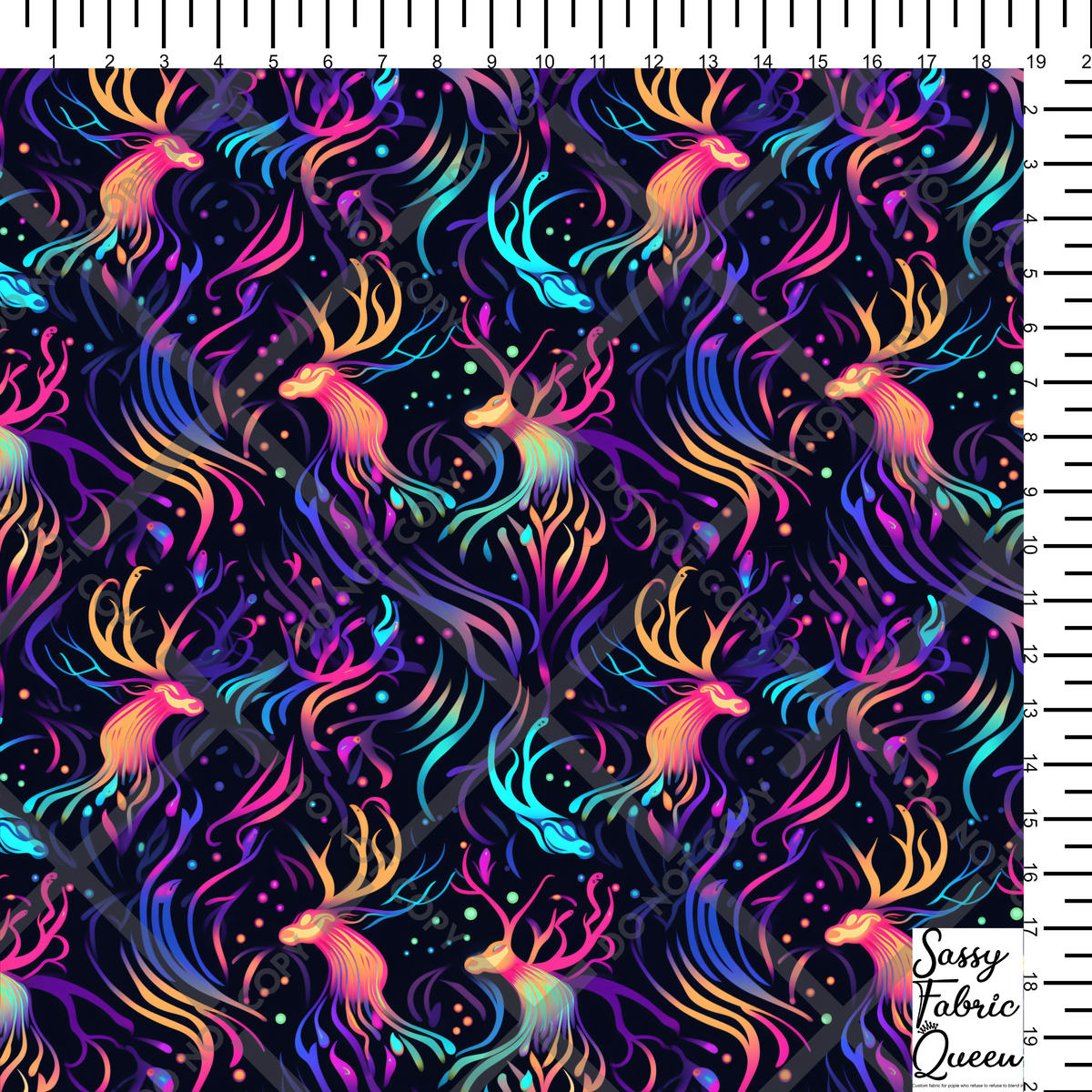 NeonBright Christmas Reindeer 010