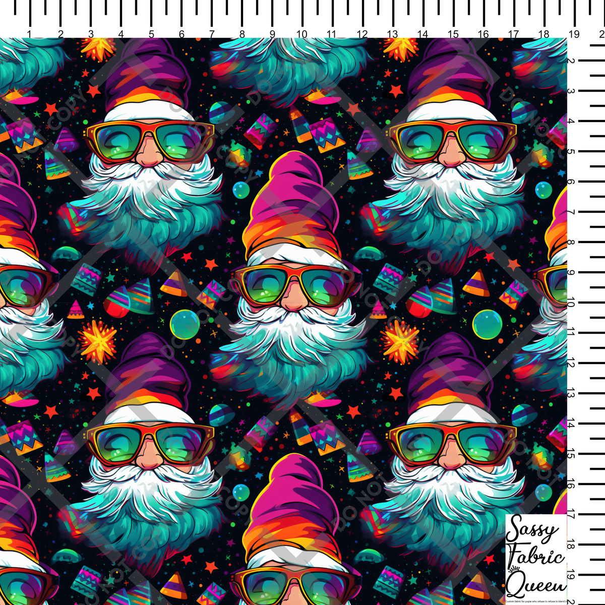 NeonBright Christmas Santa 003