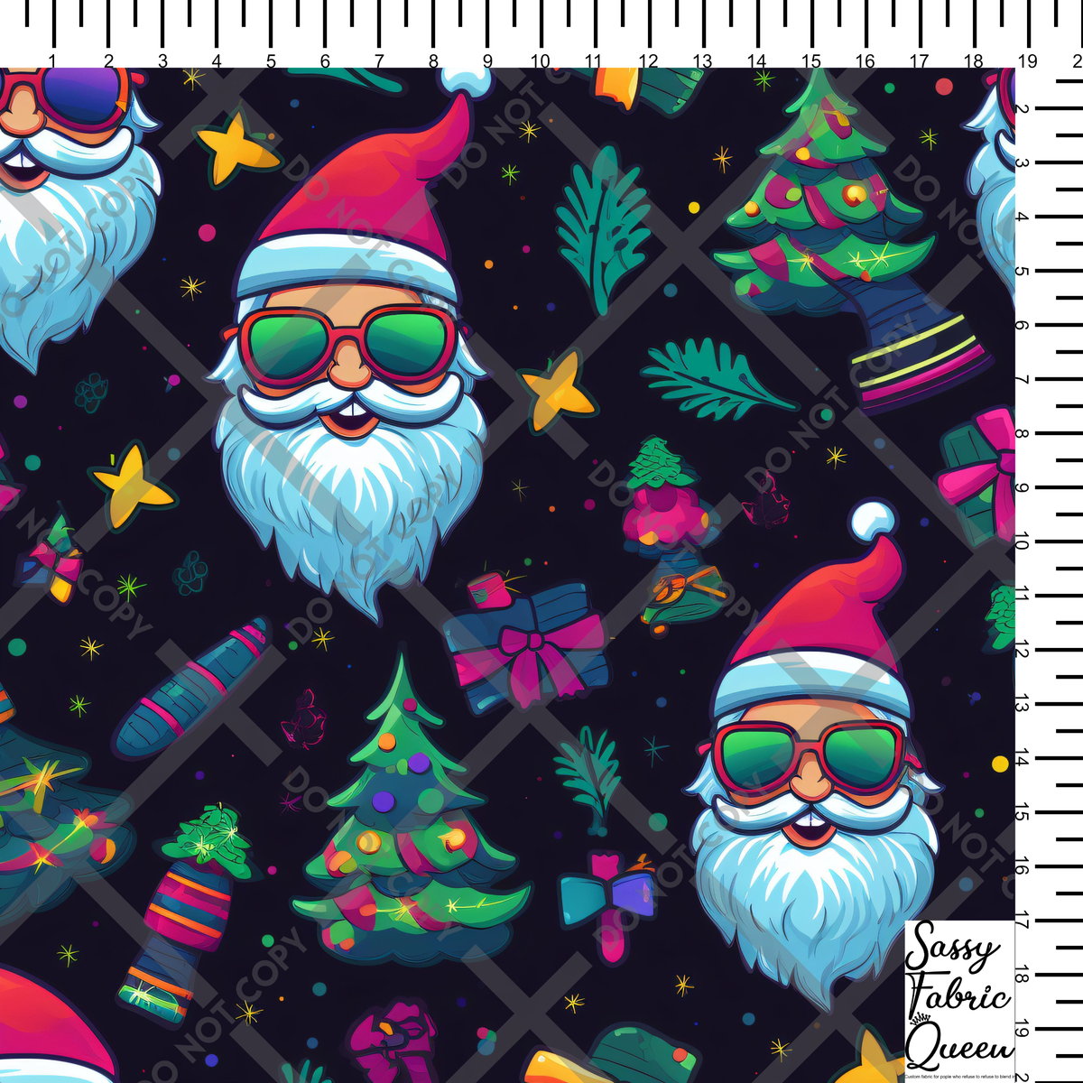 NeonBright Christmas Santa 005