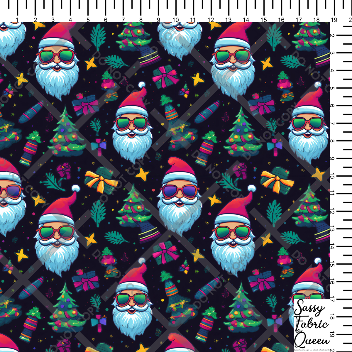 NeonBright Christmas Santa 005
