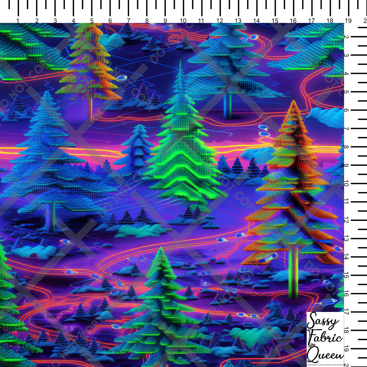NeonBright Christmas Trees 022