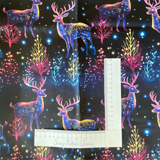 Neon Christmas - Cotton Poplin 140gsm