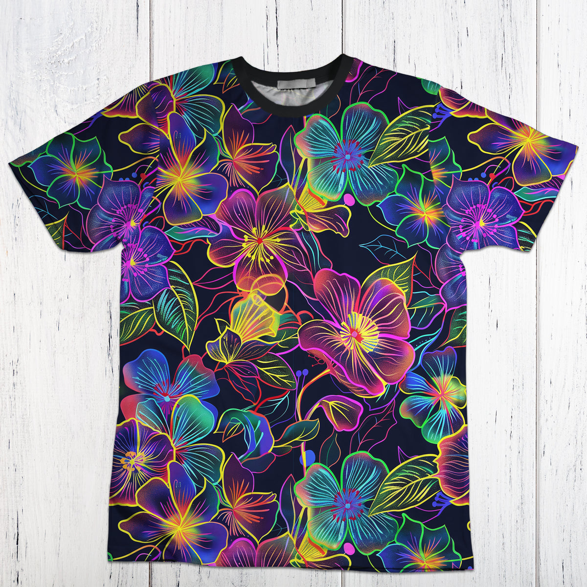 Neon Mushrooms 001