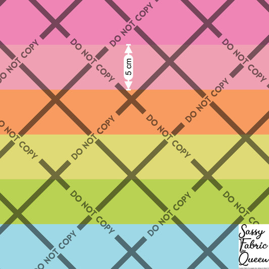 Pastel stripes - Candy horizontal