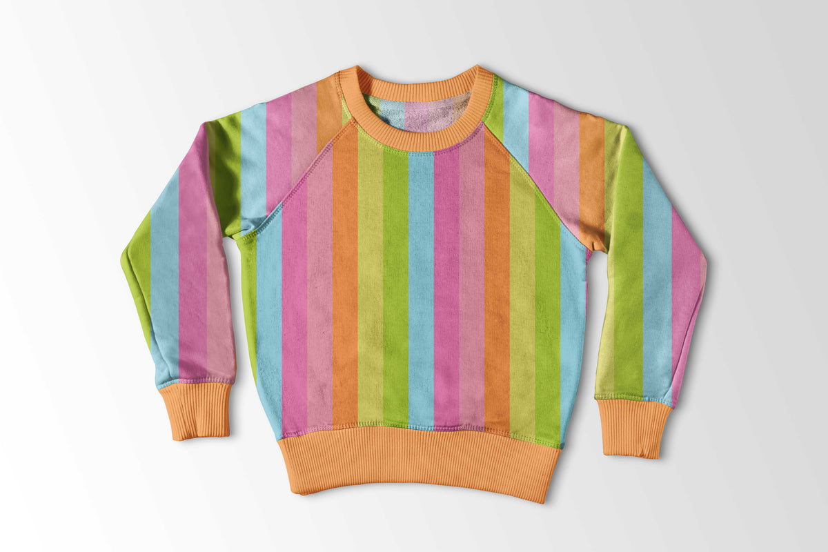 Pastel stripes - Candy vertical