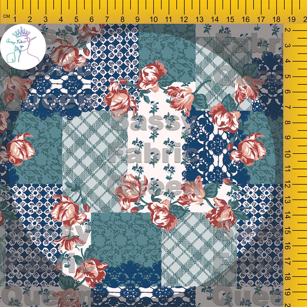 Patchwork Blue