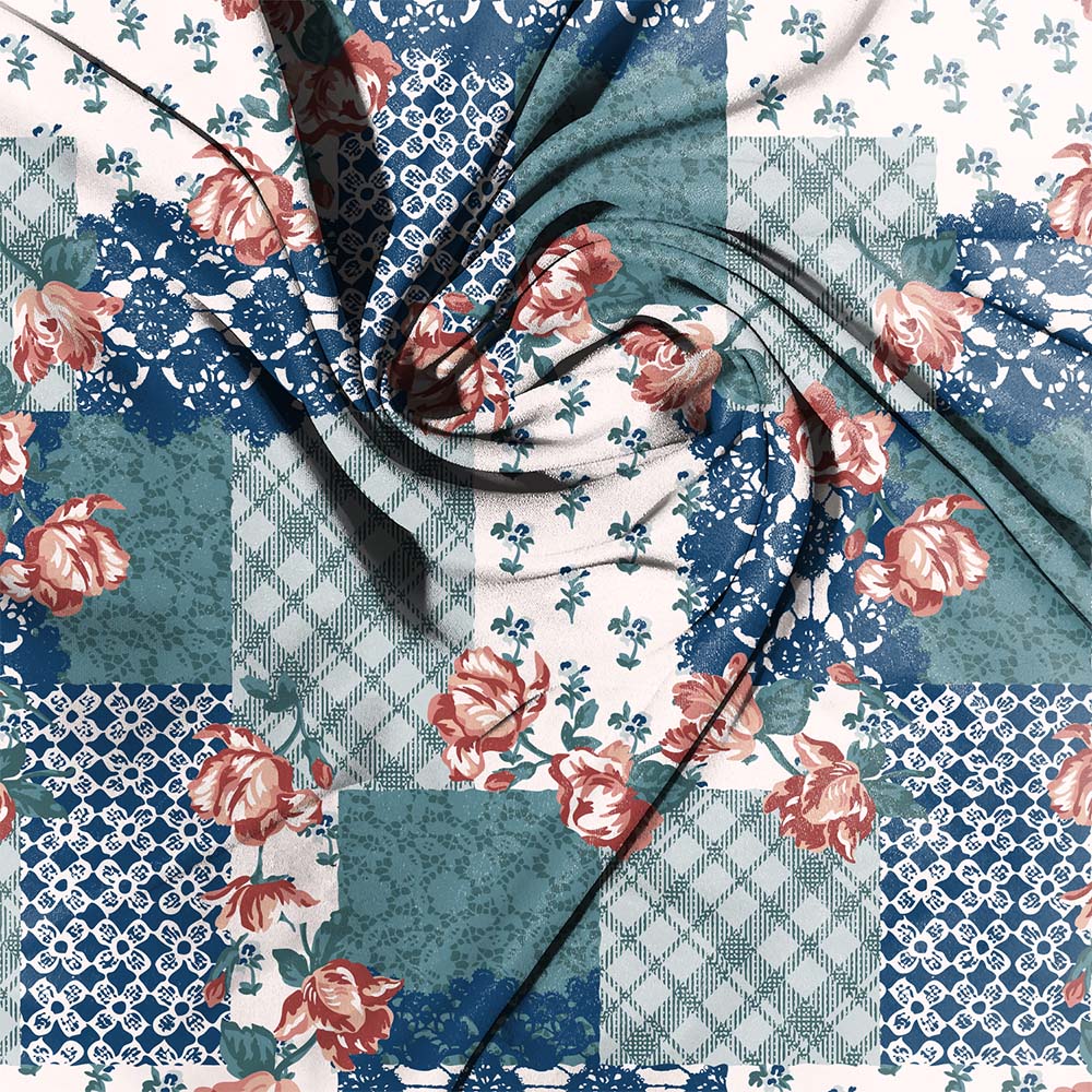 Patchwork Blue