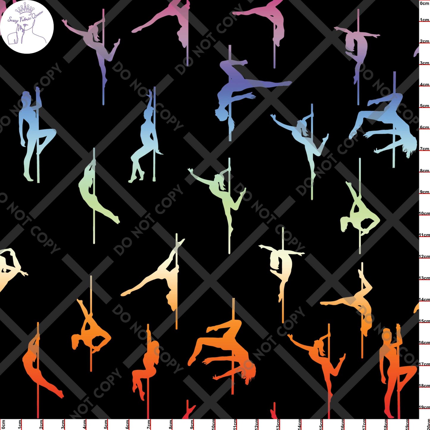 Pole dancer Gradient 001