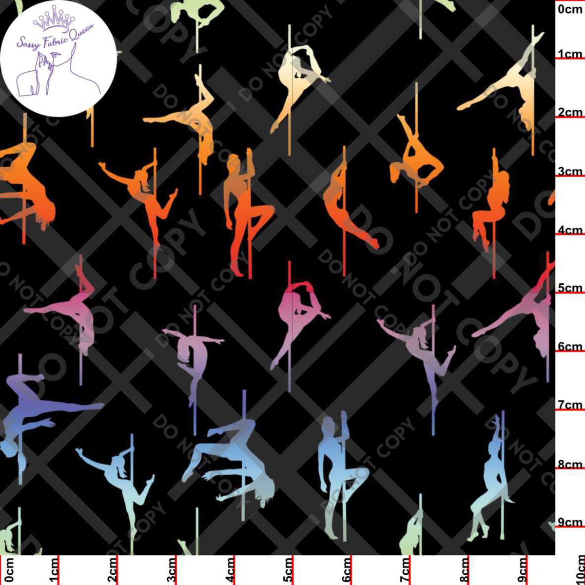 Pole dancer Gradient 001