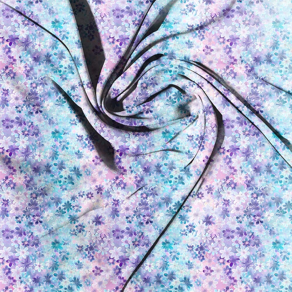 PurCyan Glitter Blooms 012