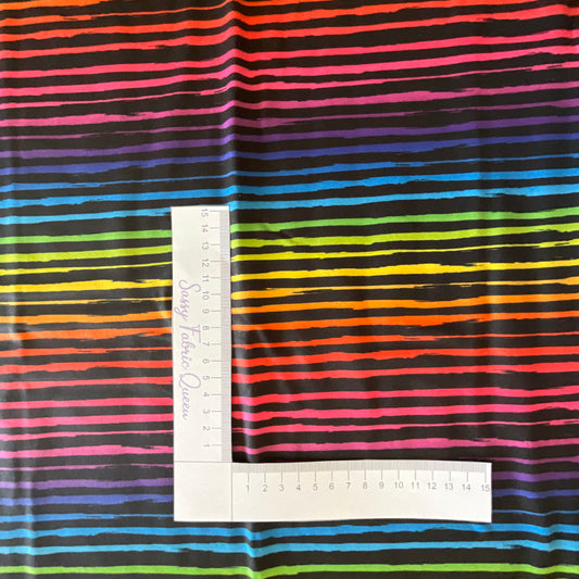 Rainbow Grunge Stripes - DBP 210gsm 210gsm