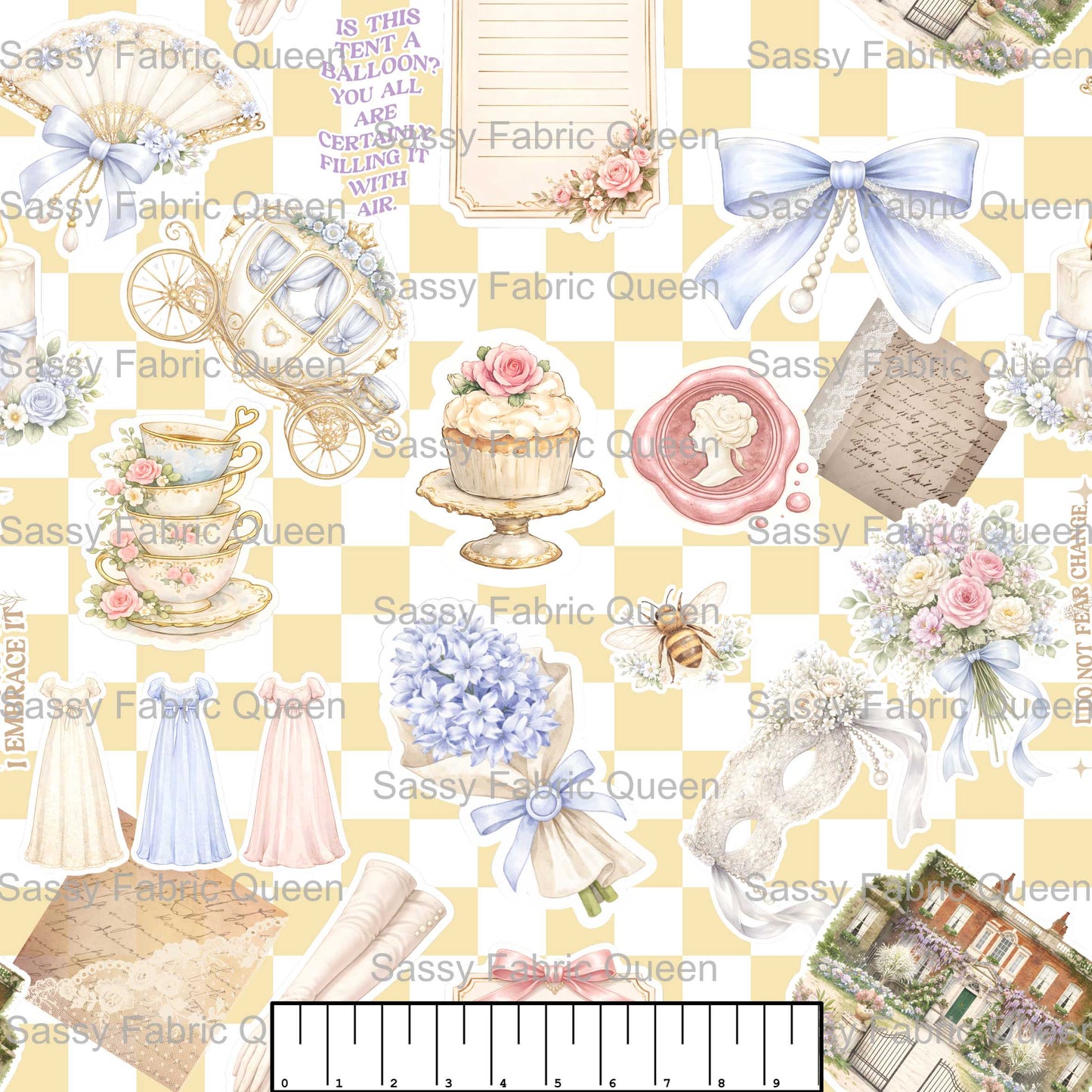 Regency Romance print