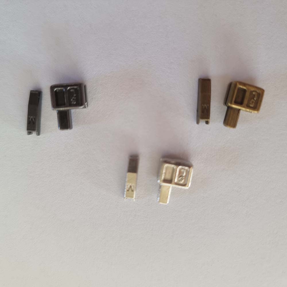 Zipper Bottom Stop and Pin