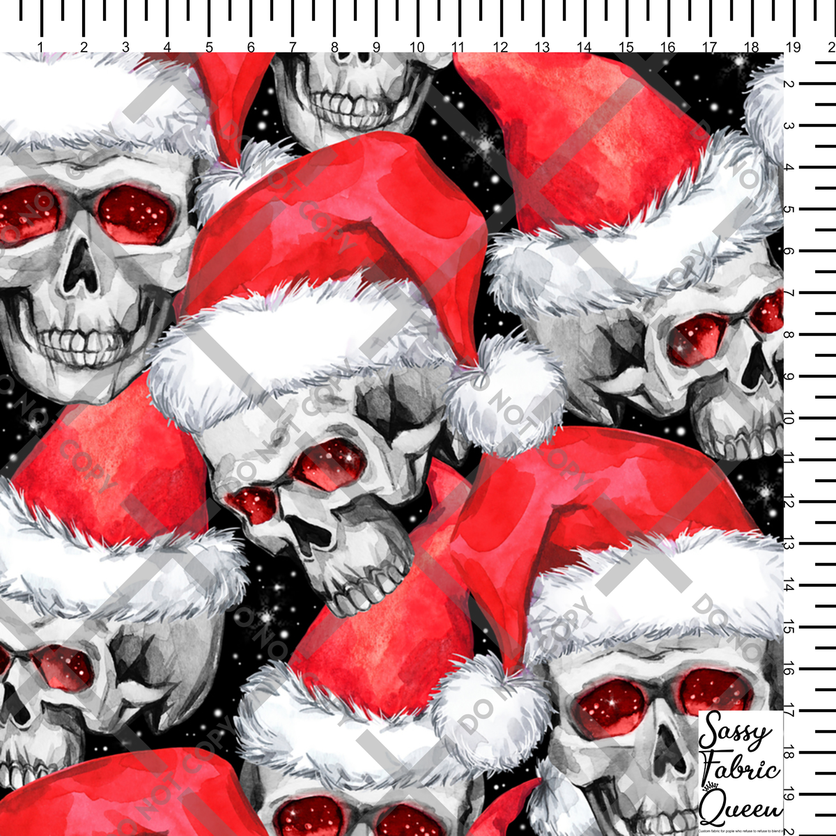 Santa Skulls