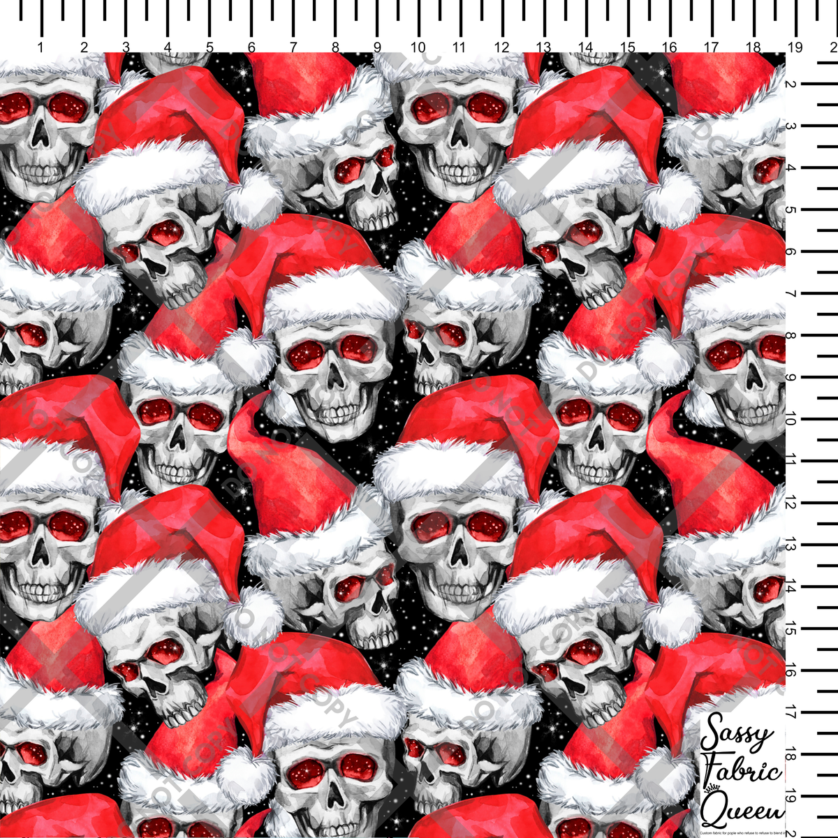 Santa Skulls