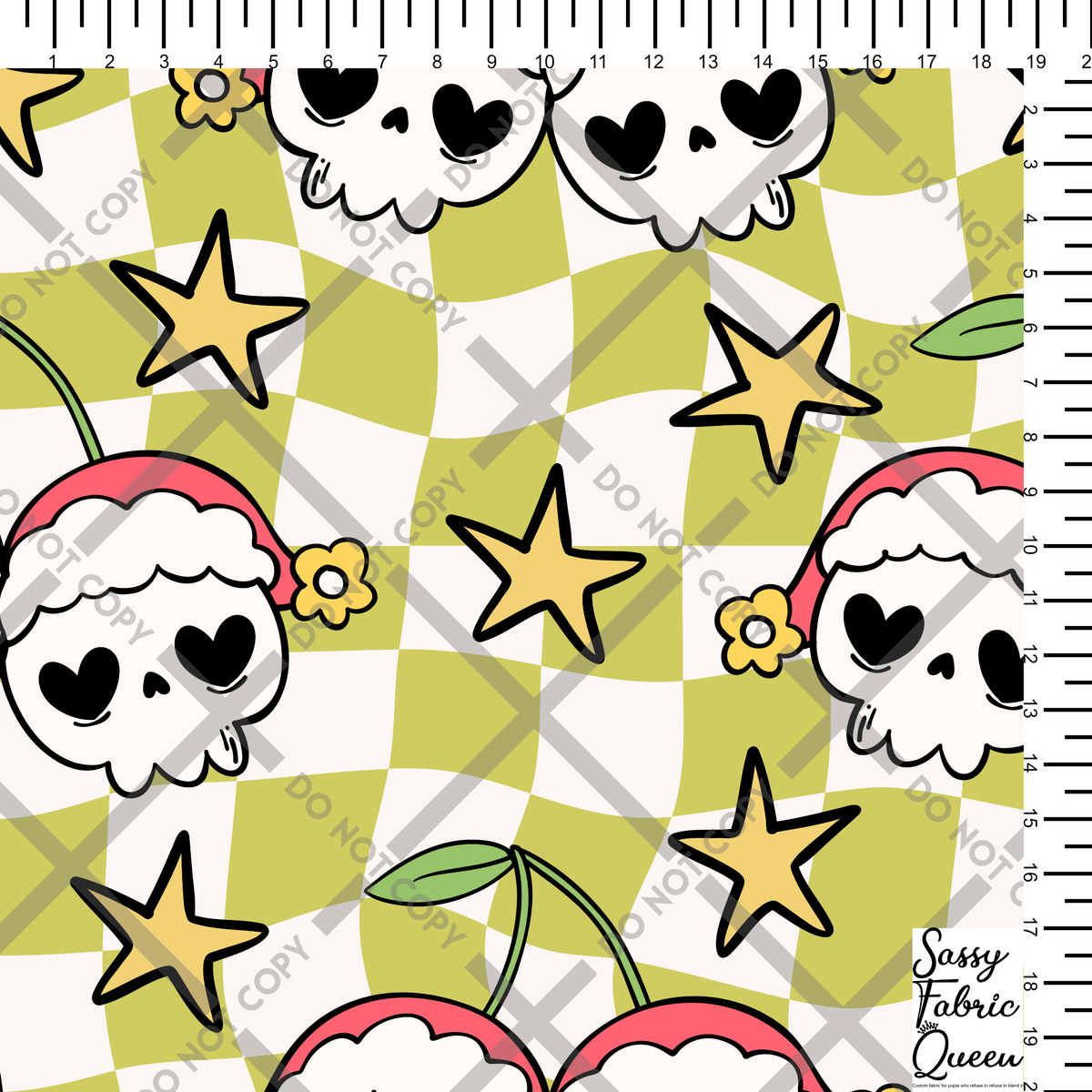 Santa skull