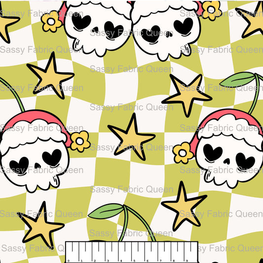 Santa Skull lge