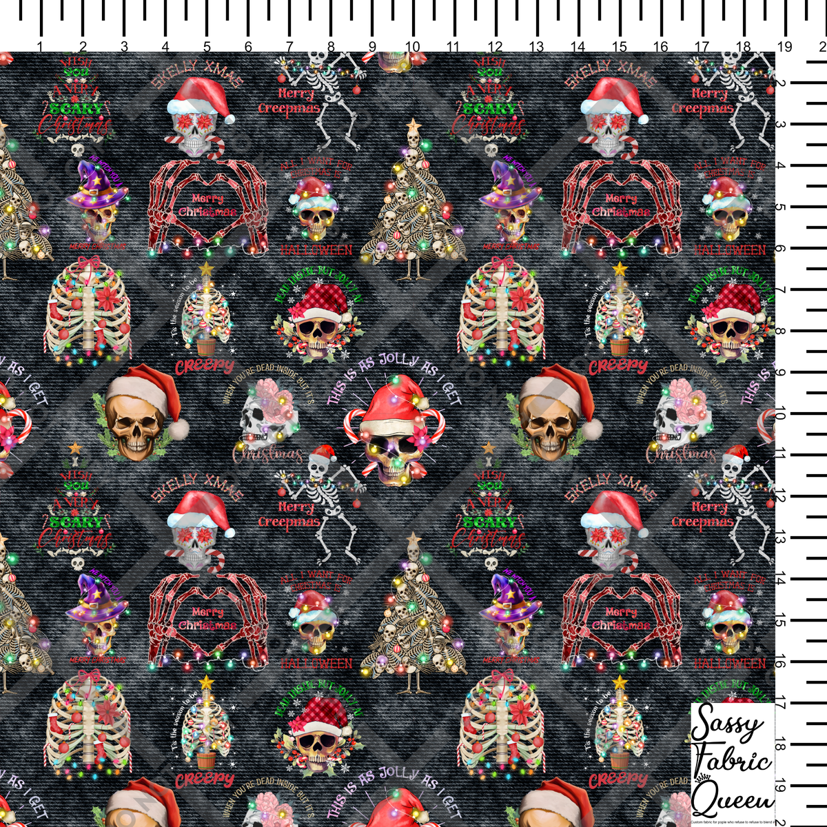 Skellymas Blu denim