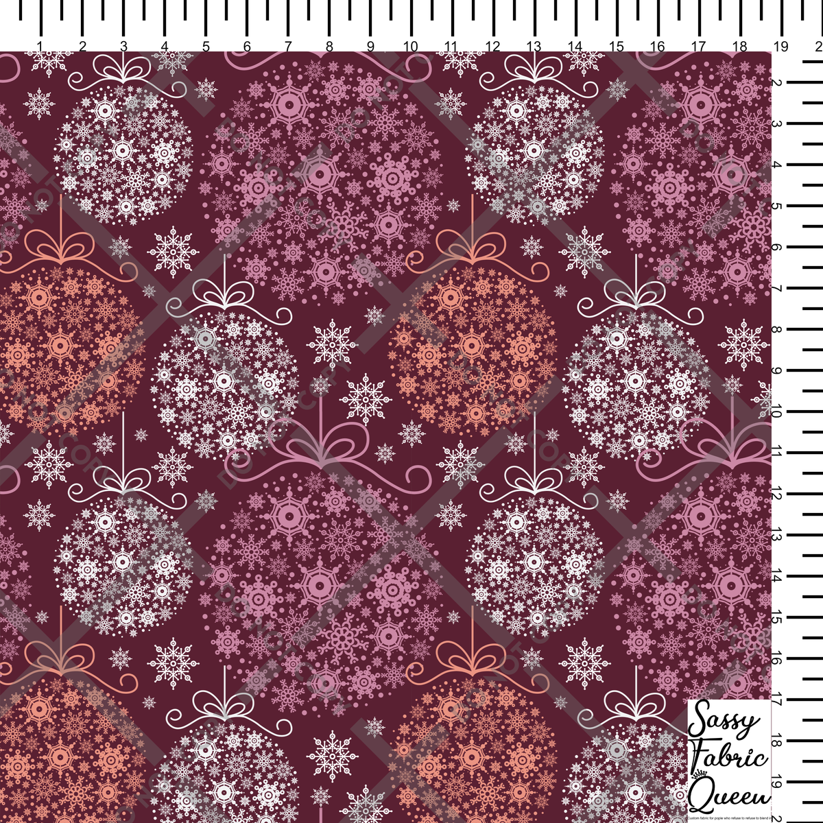 Snowflake Baubles