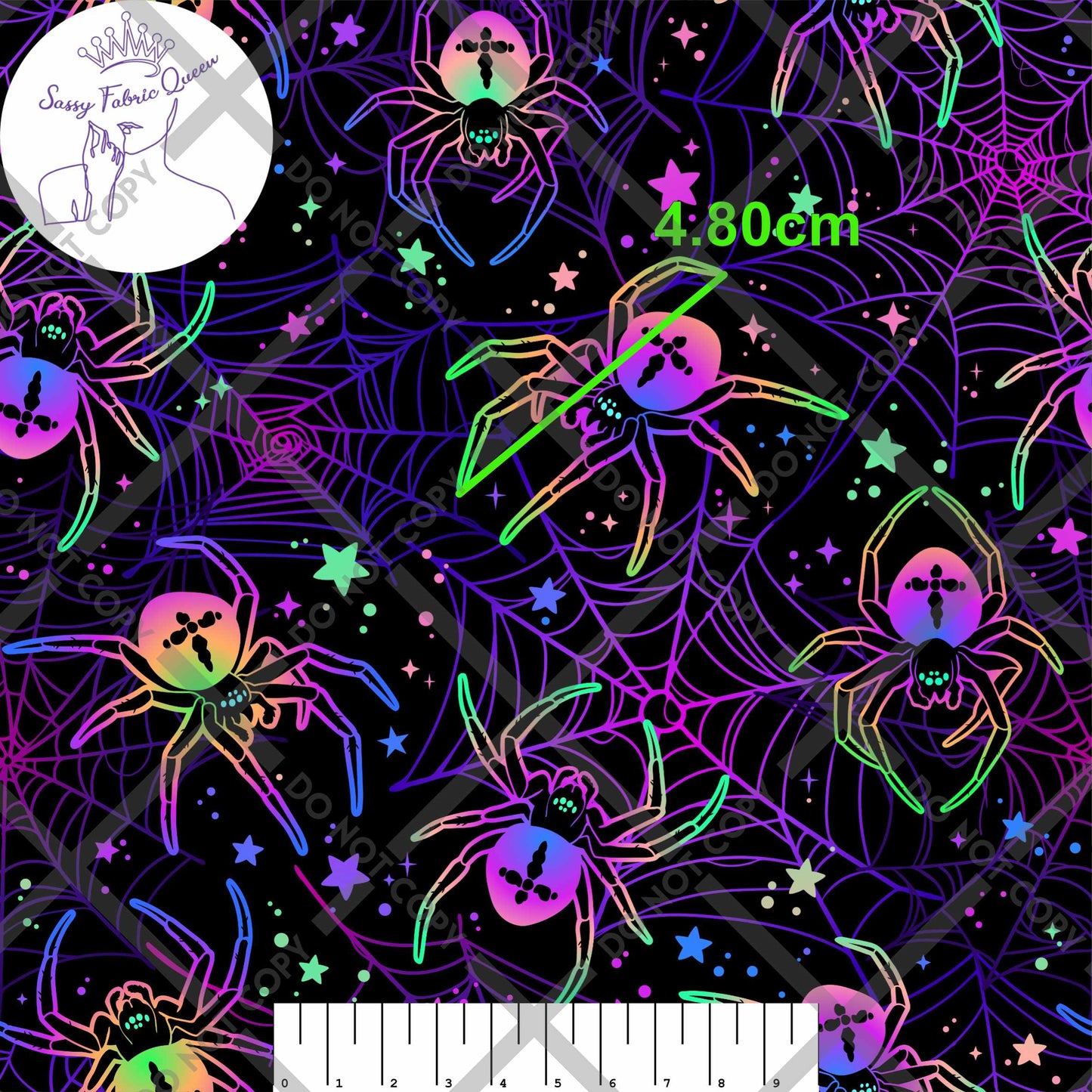 Spiders neon