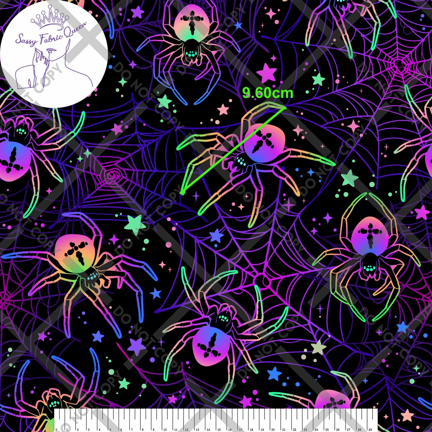 Spiders neon