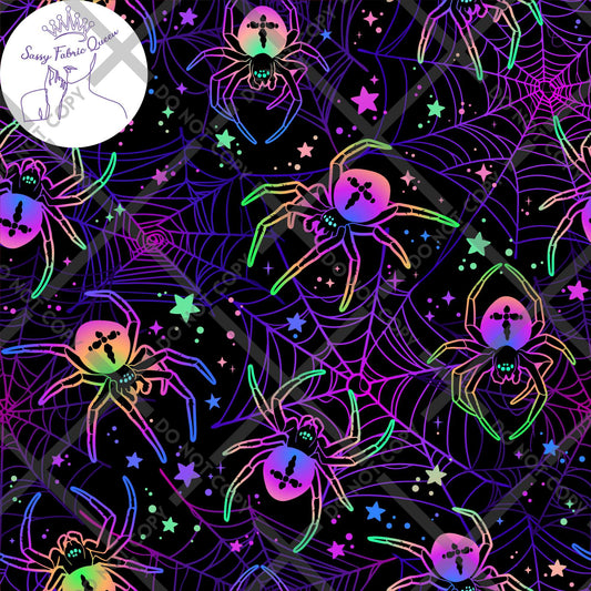 Spiders neon