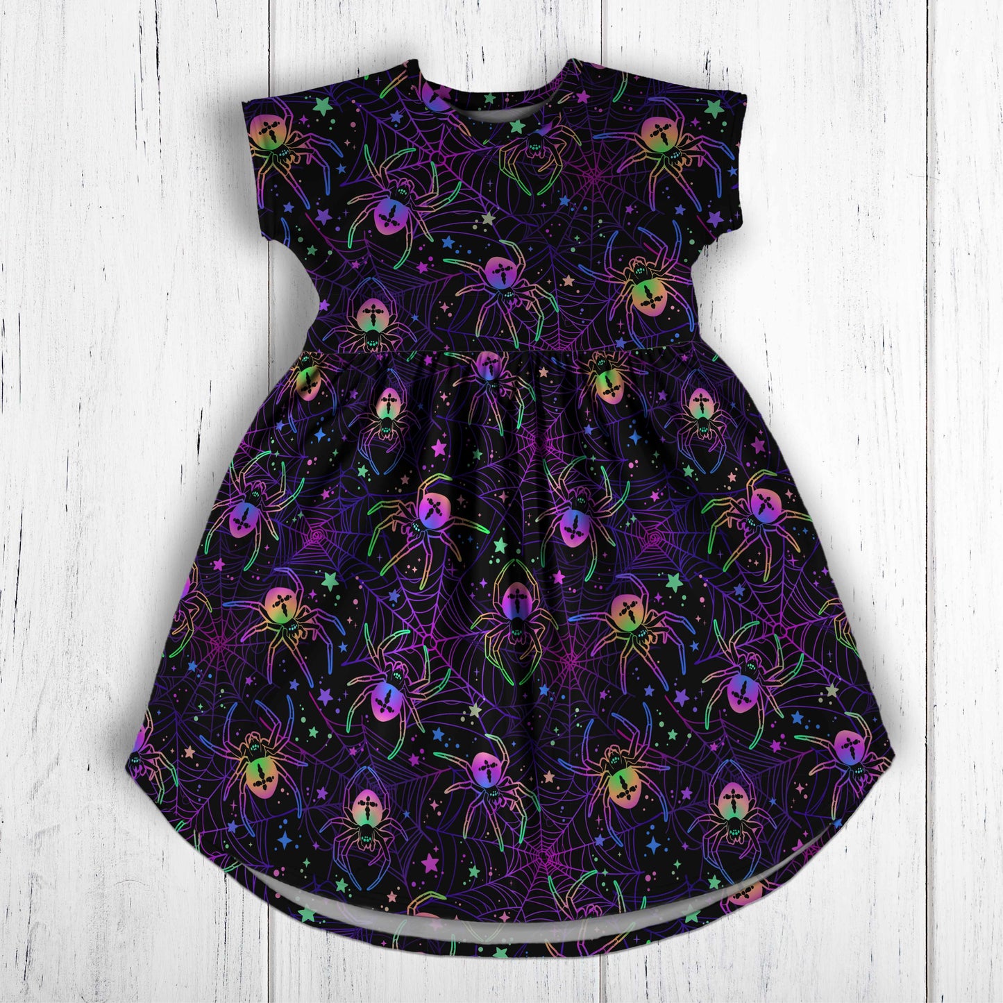 Spiders neon