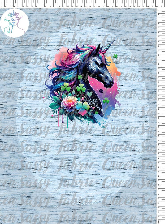 StPats Unicorn blk Panel