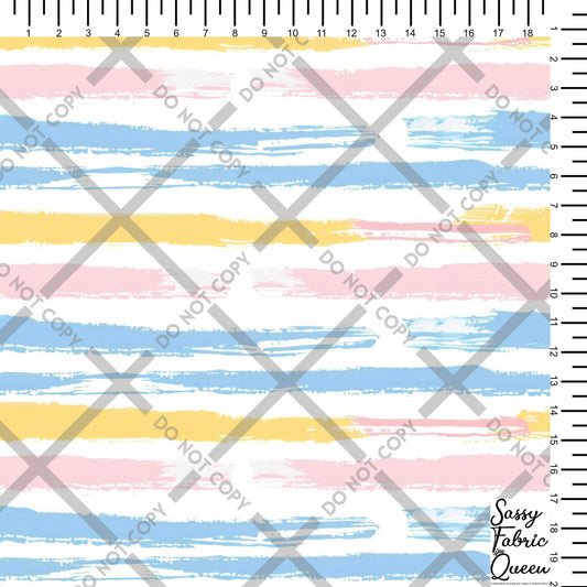 Stripes - OrangeBluePink horizontal