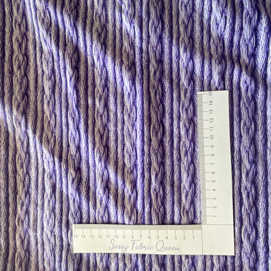 Sweater-look Rib Knit 051 - Cotton Lycra 200-220gsm