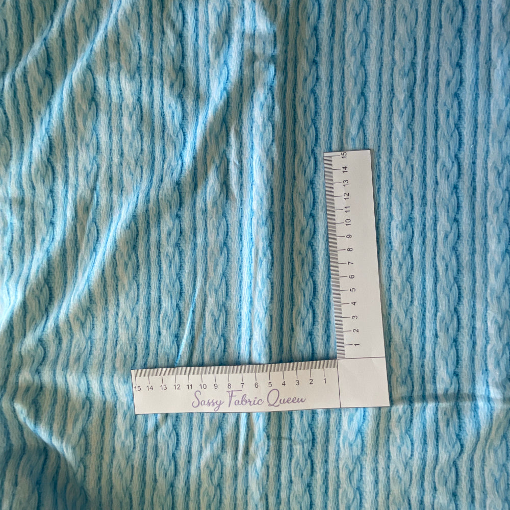 Sweater-look Rib Knit 068 - French Terry, Cotton 300gsm