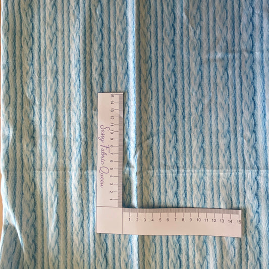 Sweater-look Rib Knit 068 - Cotton Poplin 140gsm