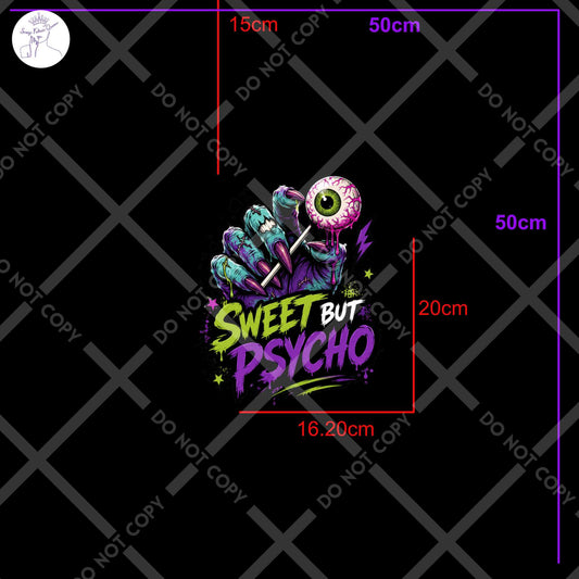 Sweet but Psycho panel Low Placement