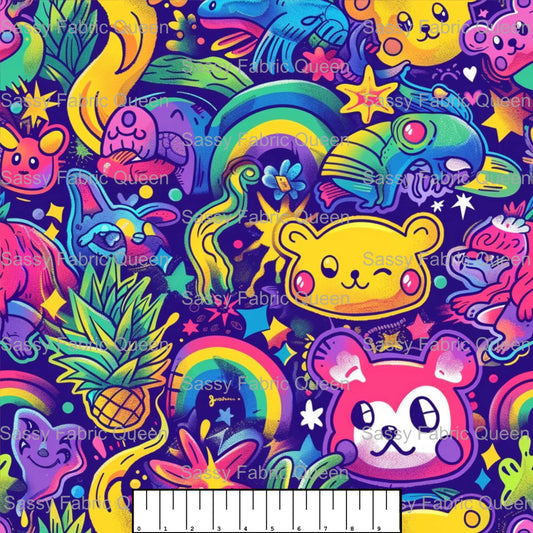 Trippy Kawaii Animals 013