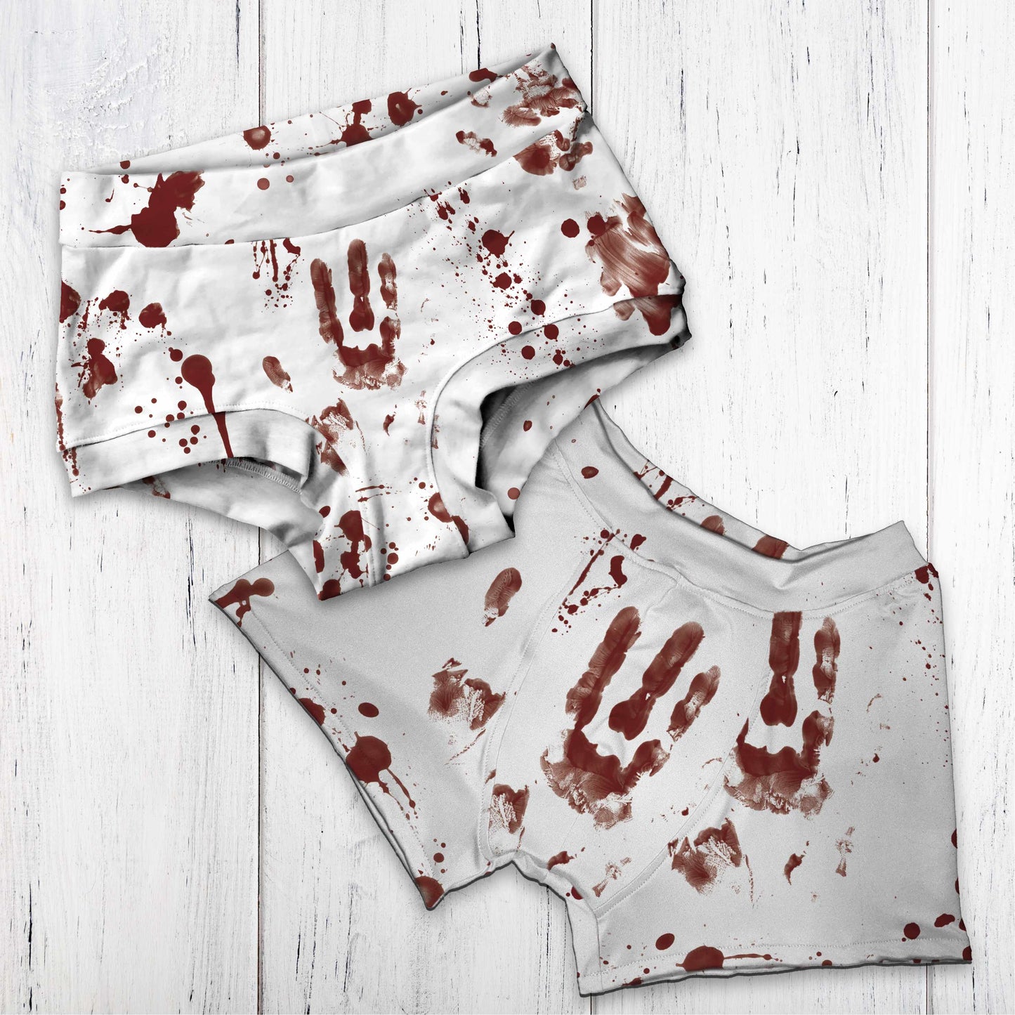 True Crime - Blood on white