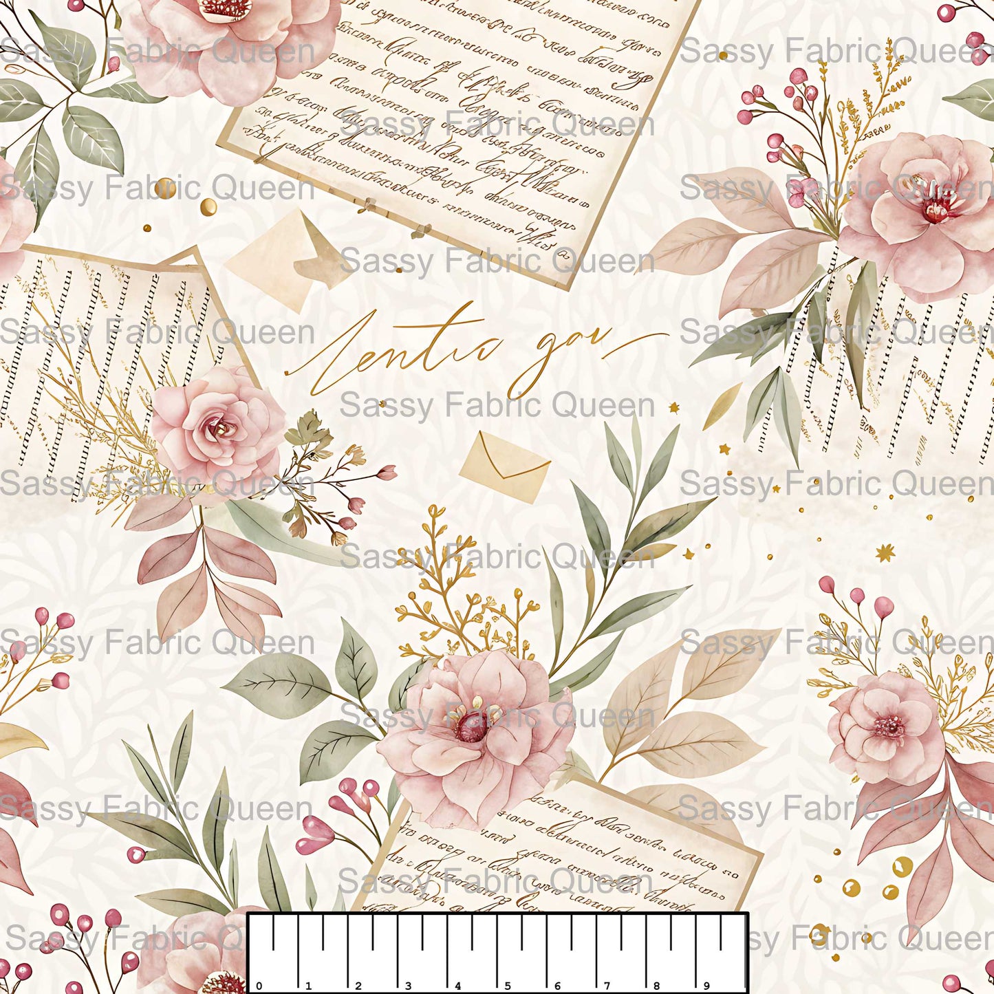 VintageRomanticFloralToile 006