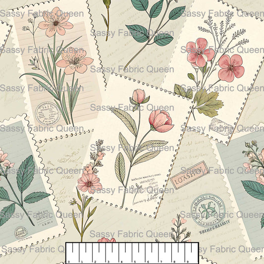 VintageRomanticFloralToile 007