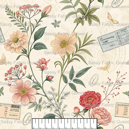 VintageRomanticFloralToile 008